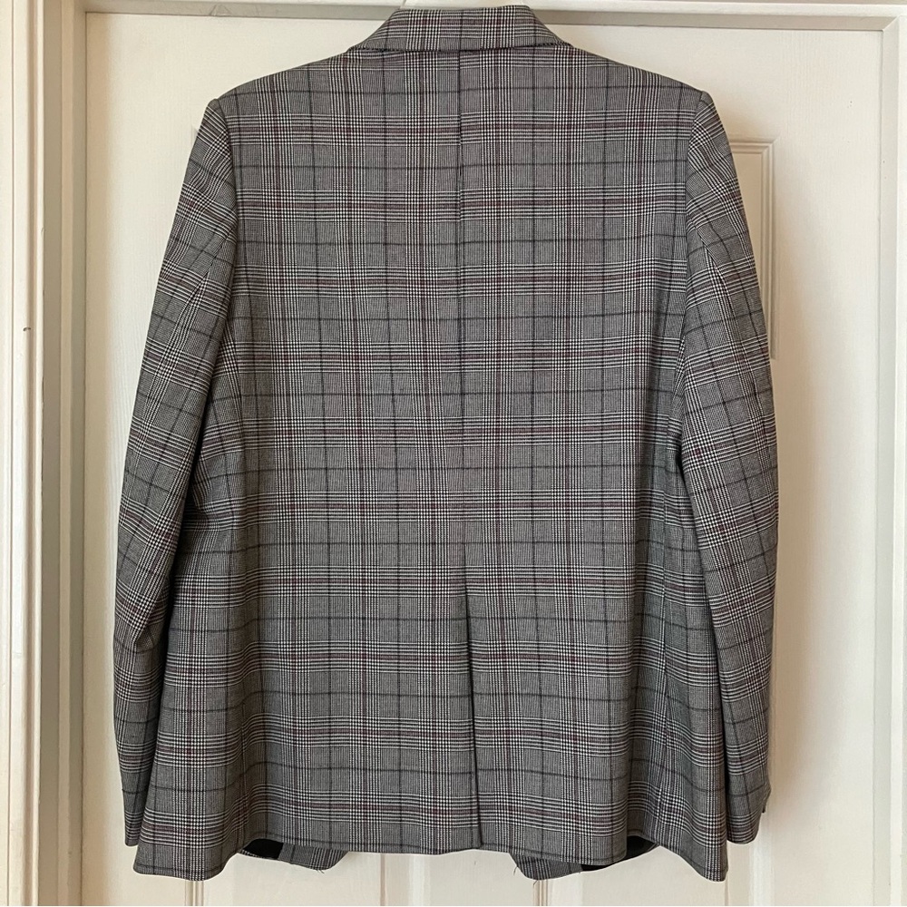 H&M Plaid Blazer 12 - Picture 5 of 6